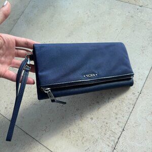Tumi Voyageur Slg Travel Wallet Navy